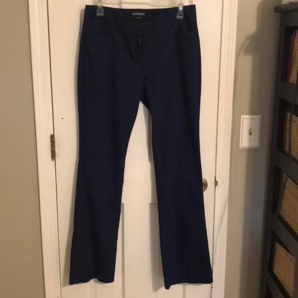 Navy blue Express work pants size 8